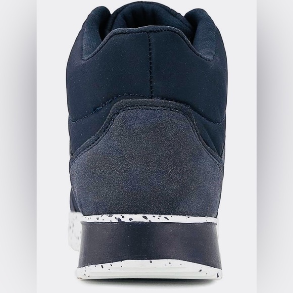 LONDON FOG Womens Maise High-Top Sneaker Bootie Lace-Up Ankle Boot - Picture 4 of 4